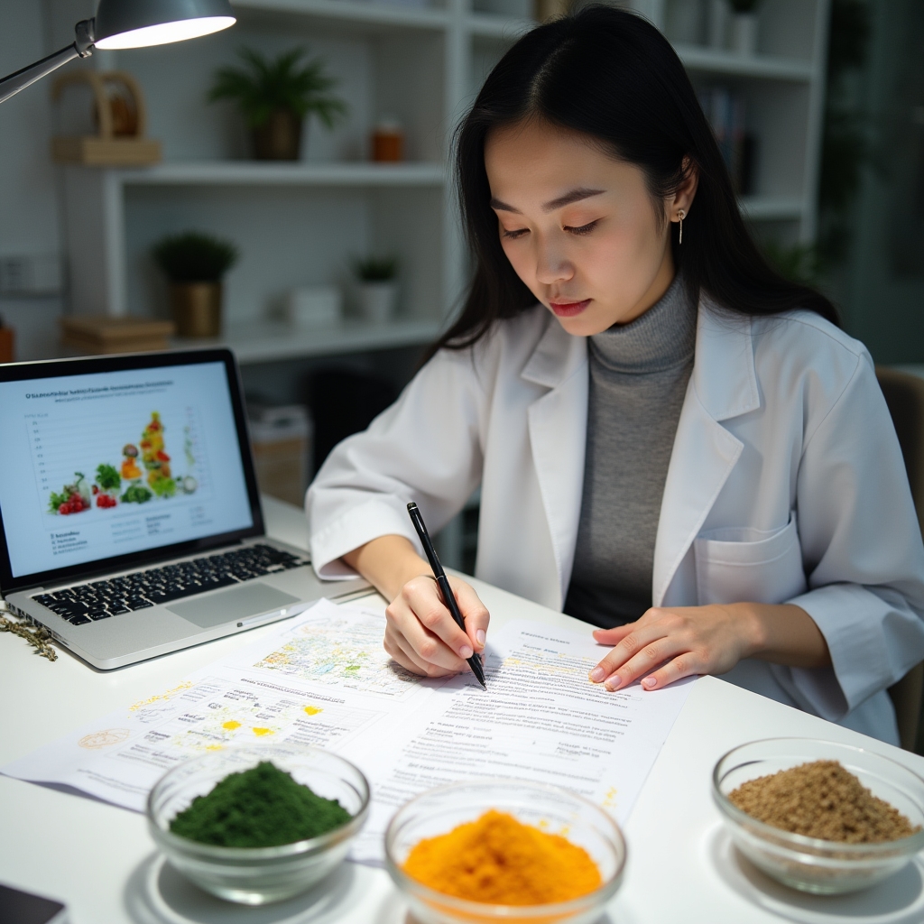 Recherche en nutrition avec aliments et documents scientifiques